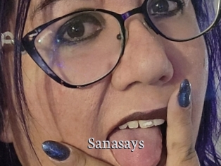 Sanasays