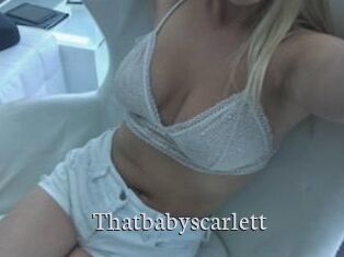 Thatbabyscarlett